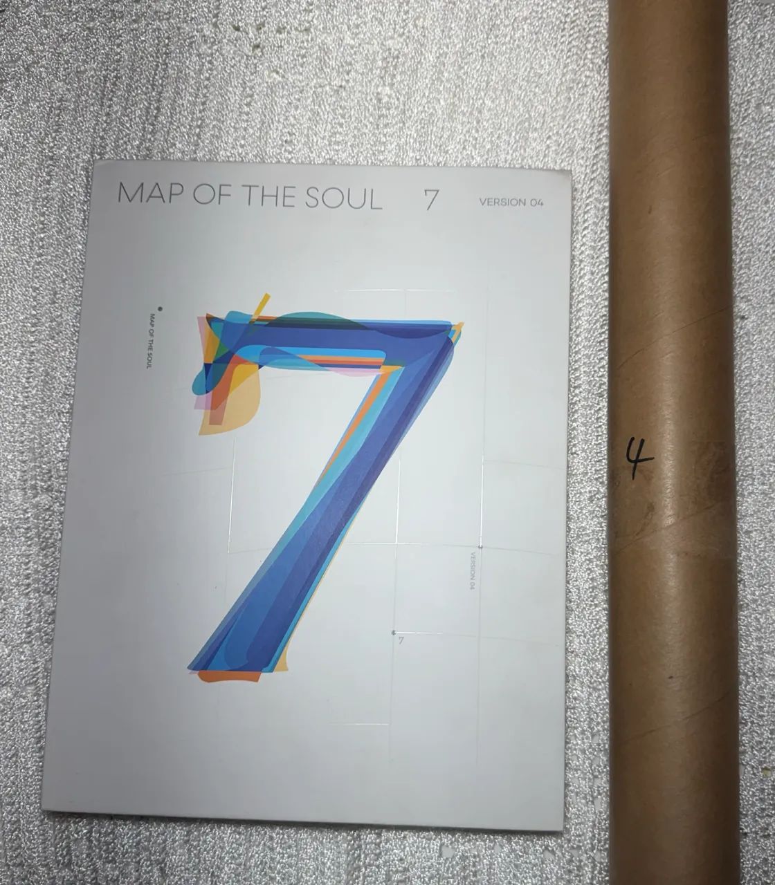 MAP OF THE SOUL 7 - VERSION 4 COM POSTER E CARD