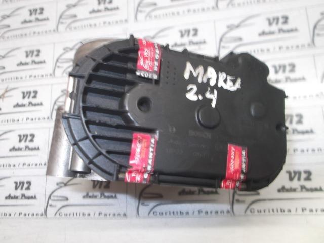 Corpo de Borboleta TBI Fiat Marea 2.4 Original - Foto 3
