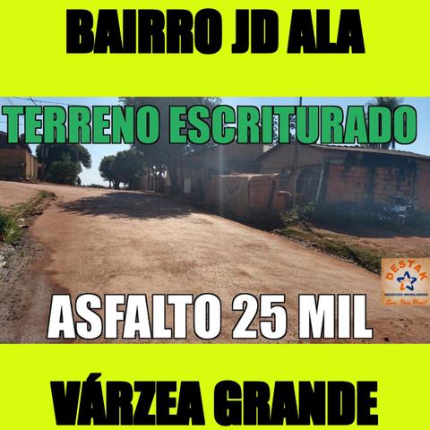 Terreno No Asfalto Escriturado