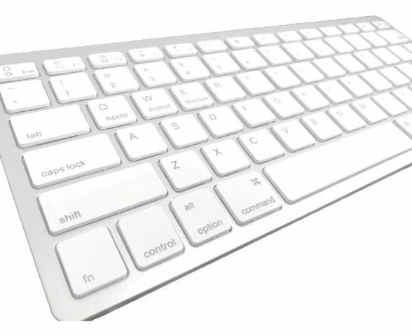 Mini Teclado Sem Fio Bluetooth Wireless Pc Tablet - Foto 3