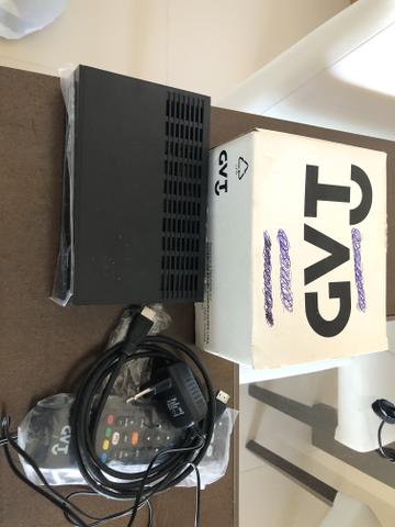 Receptor GVT na caixa zerado.