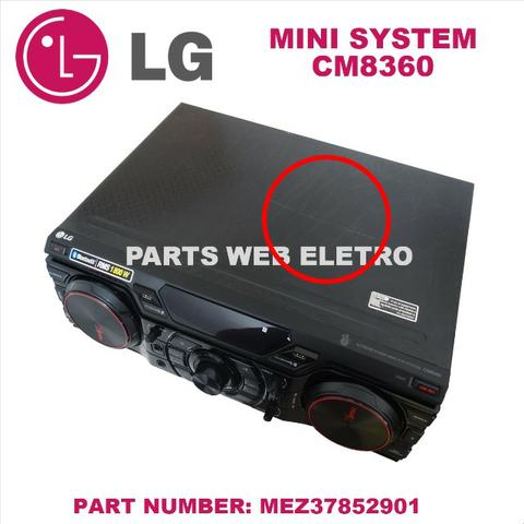 Mini System Lg Cm8360 C/ Controle S/ Caixas Acústicas - Foto 4