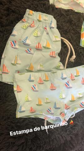 Kit Sunga + short infantil