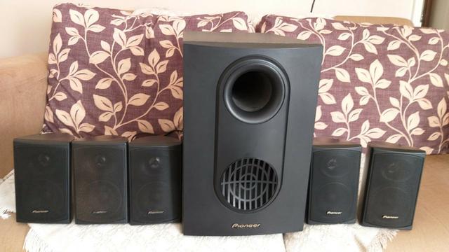 Conjunto De Caixas Para Home Theater 5.1 Pioneer - Seminovo