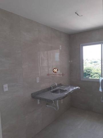 Apartamento NOVO com 3 dormitórios para alugar, 65 m² por R$ 1.150/mês - Messejana - Forta - Foto 20