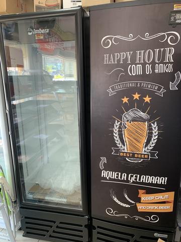 Visa cooler ou cervejeira