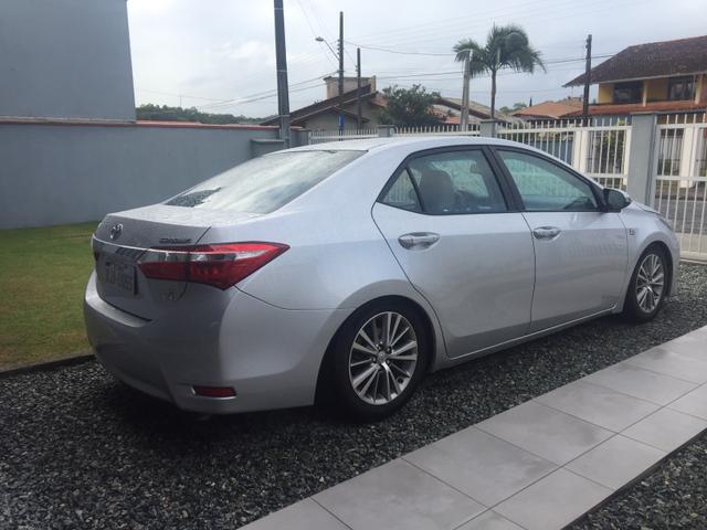 Corolla xei 2015 legalizado baixo 66.000 A Baixo dá fipe - Foto 8