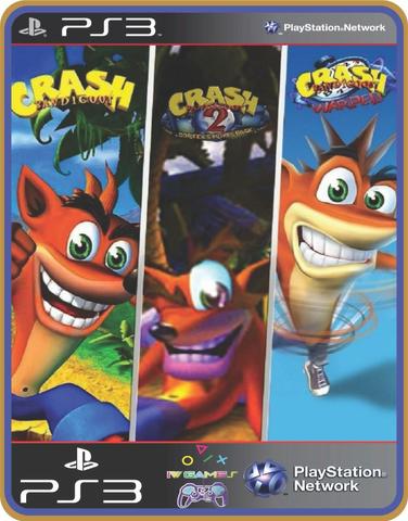 Ps3 Crash Trilogia 1,2 e 3