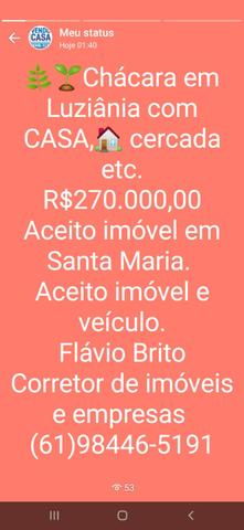 C a sa com 3 qts. Suíte na Ponte Alta R$600.000,00 * - Foto 7