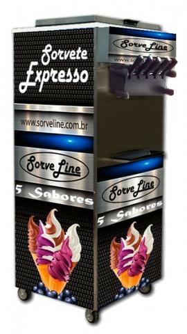Máquinas de sorvete/açaí novas, fabricadas ao seu gosto!