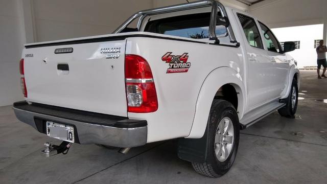 Hilux CD Srv 4x4 3.0 - 2013 - Branca - Foto 7