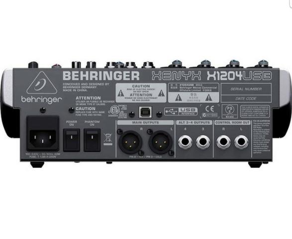 Mesa de som Behringer X1204 USB - Foto 2