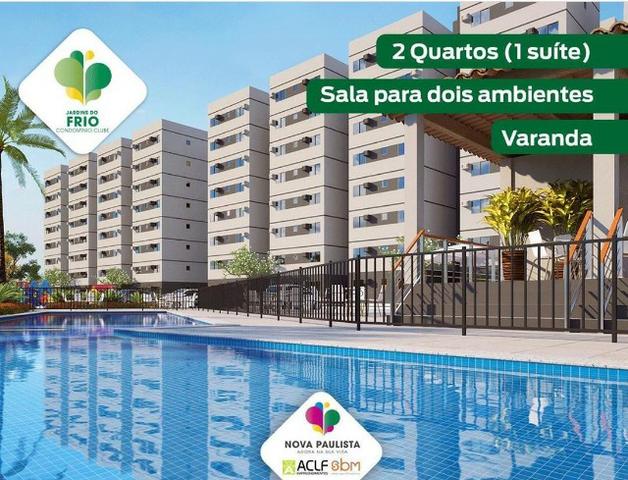Jardins do Frio Condomínio Club 2 Qrts/1 suite piscina, lazer completo (20mil de desconto)