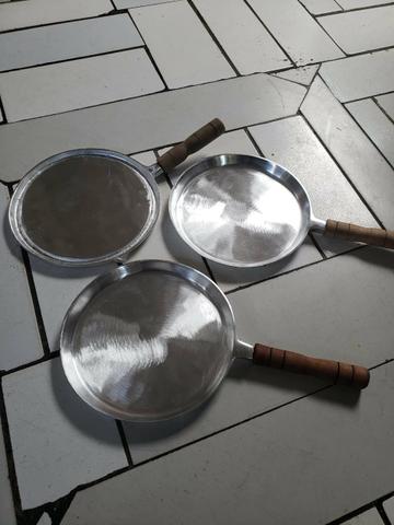 Tapioquera de alumínio batido