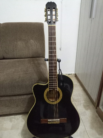 Violão Eagle CH800 Elétrico Nylon (Canhoto) - Foto 3