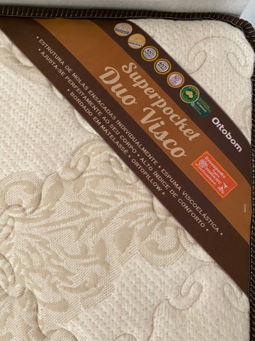 Colchão Ortobom Duo Visco Premium - Foto 4