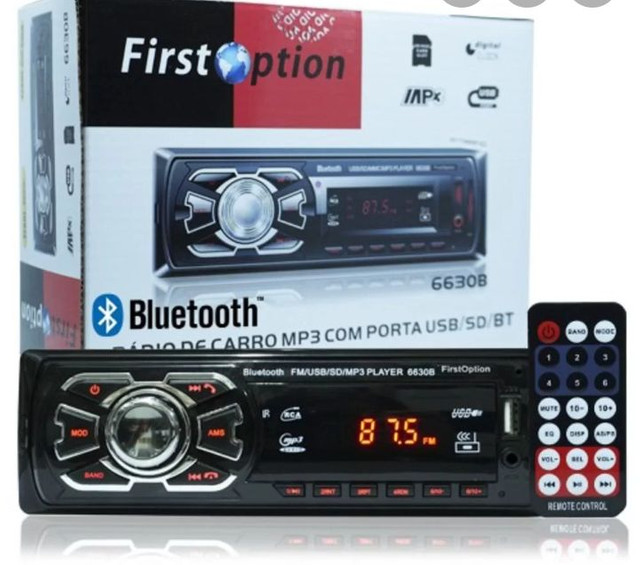 Som automotivo bluetooth