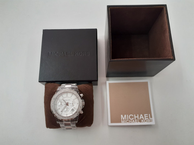 caixa relogio michael kors