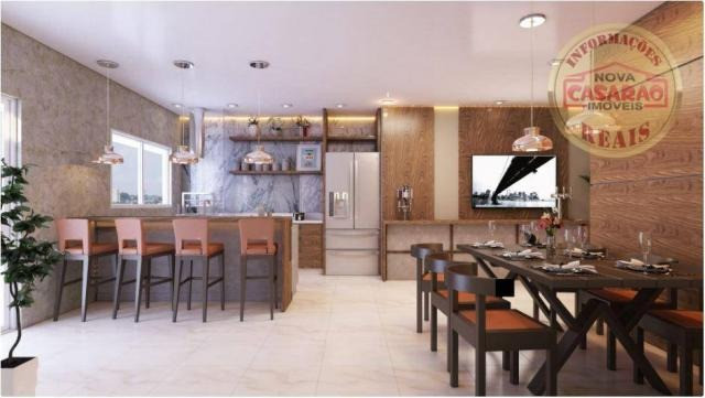 Apartamento com 2 dormitórios à venda, 77 m² por R$ 419.958 - Maracanã - Praia Grande - Foto 13