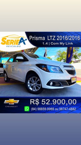 PRISMA 1.4 LTZ ANO 2016/2016 COMPLETO