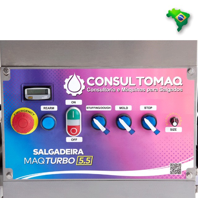 Modeladora de Salgado - Maqturbo 5.5 - Consultomaq - Foto 5