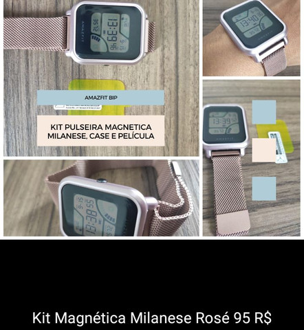 Kit Magnética para Amazfit Bip, Bip Lite