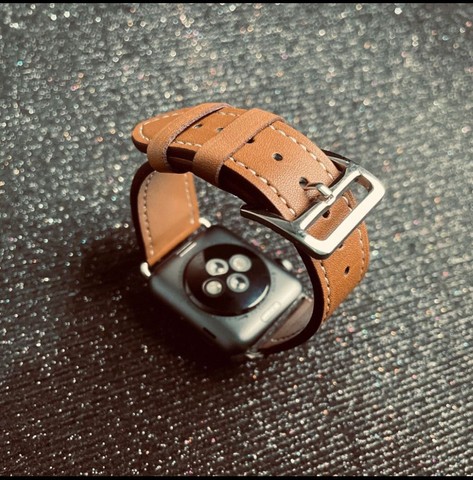 Pulseira couro 42/44/45mm Black Friday  - Foto 5