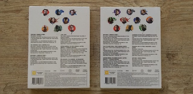DVD Box Universo Cinematográfico Marvel - Fases 01 e 02 - Foto 2