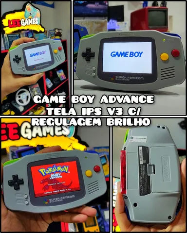 PSP GO TESTANDO JOGOS DE GAME BOY ADVANCE 