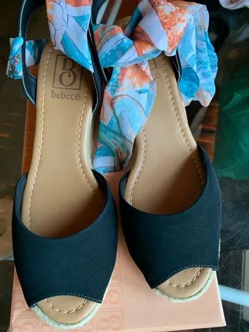 Sandália Anabela NUNCA USADA  - Foto 2