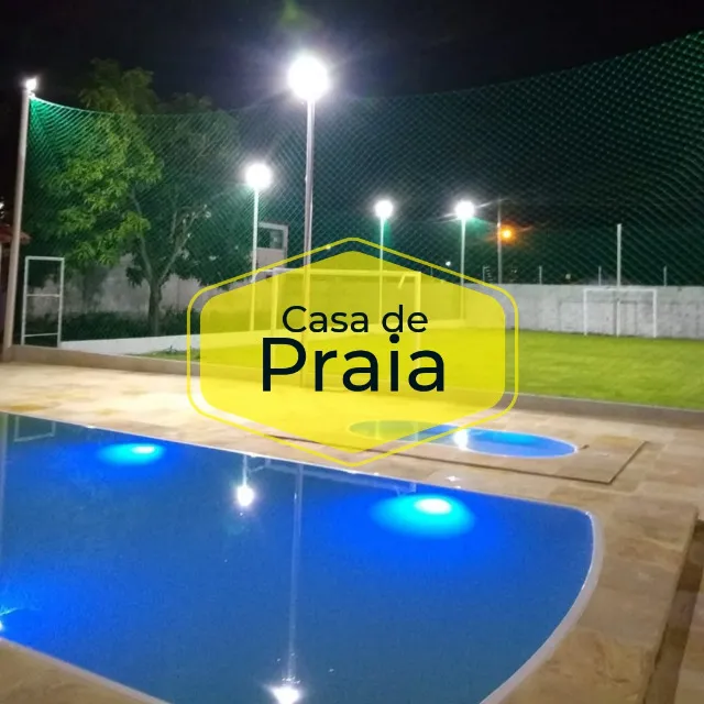 Título: Casa de Praia, 4 Quartos, Piscinas e Campo de Futebol - Icaraí, Caucaia - CEARÁ