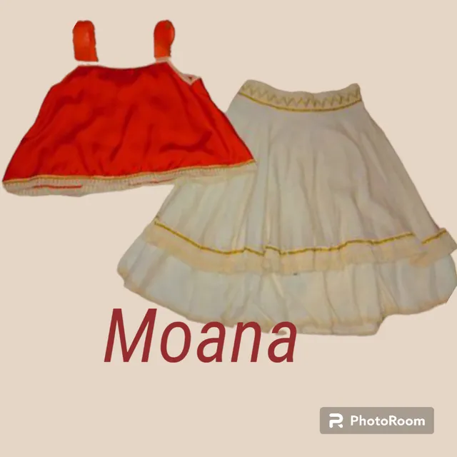 Vestido Moana - ADULTO - Desapegos de Roupas quase novas ou nunca usadas  para bebês, crianças e mamães. 867451