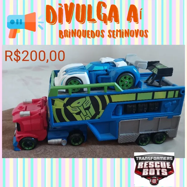 Caminhão grande de brinquedo - Desapegos de Roupas quase novas ou nunca  usadas para bebês, crianças e mamães. 496837