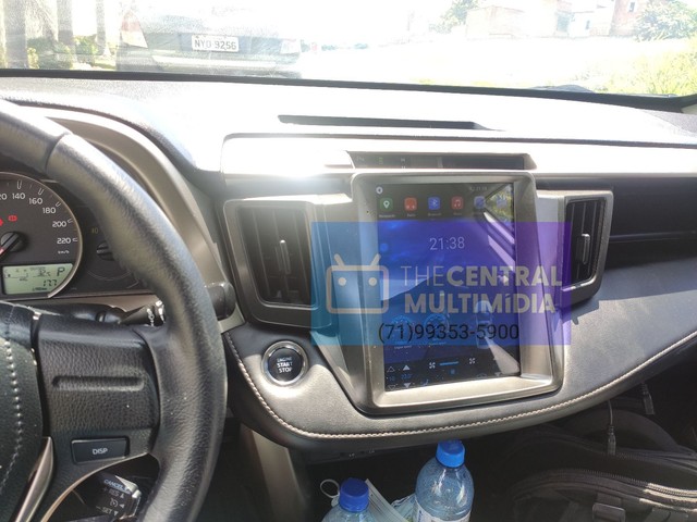 Central multimídia Toyota Rav4 2014 tesla  - Foto 3
