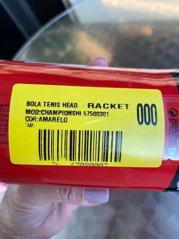 Bola de Tênis Head Championship Tubo com 2 Bolas - Foto 2