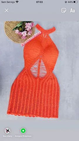 Vestido de croche 