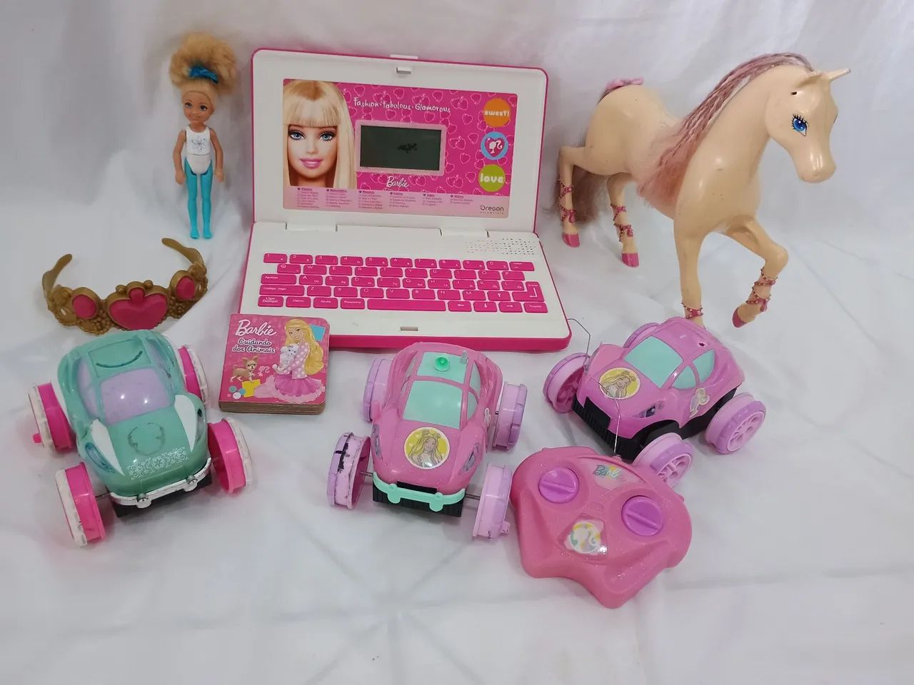 Lote de brinquedos Barbie para restauro - Foto 4