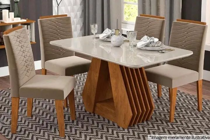 Mesa  4 Cadeiras Sertte