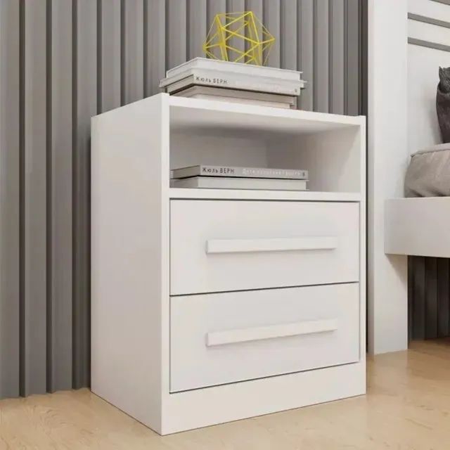 Mesa de Cabeceira 2 Gavetas. São Produtos Novos Direto da Fábrica P/Sua Casa. - Foto 2