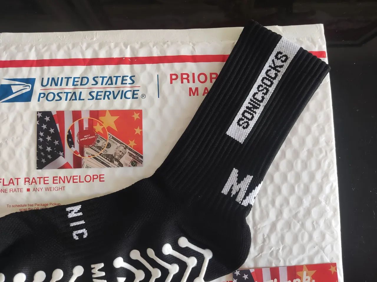 Meia Soccer Socks Antiderrapante Cano Alto ( Prosocks) - NEXT IMPORTADOS - Foto 5