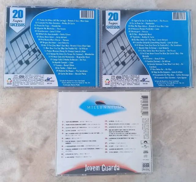 jovem guarda-3 cds originais-usados/conservados(pacote) - Foto 2