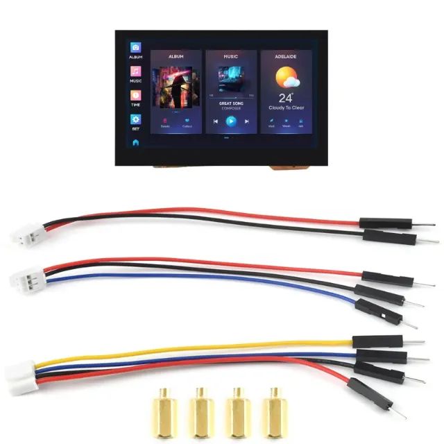 Placa de Desenvolvimento ESP32-S3 Touch Screen 4.3", Processador Dual-Core, Suporta WiFi - Foto 6