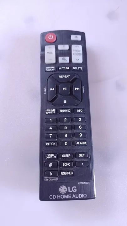 Controle Remoto LG CD Home Audio Xboom Som LG - Foto 5