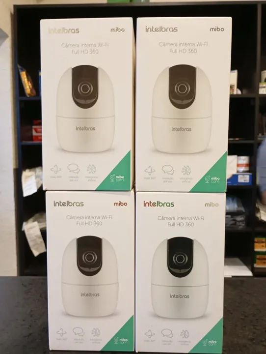 Câmera interna internet Wi-Fi Full HD 360° - Foto 2