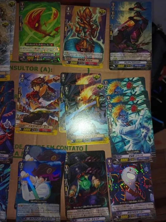29 Cartas CardFight Vanguard apenas venda - Foto 2