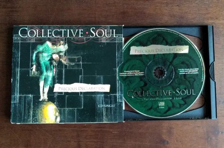 Collective Soul - Precious Declaration - CD Single 1997 - Made USA - Foto 2