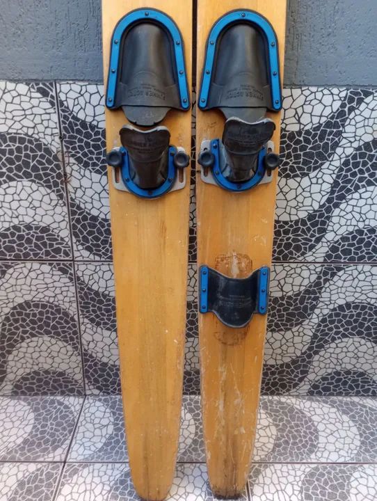 Ski Aquático Madeira - Antigo - Foto 2