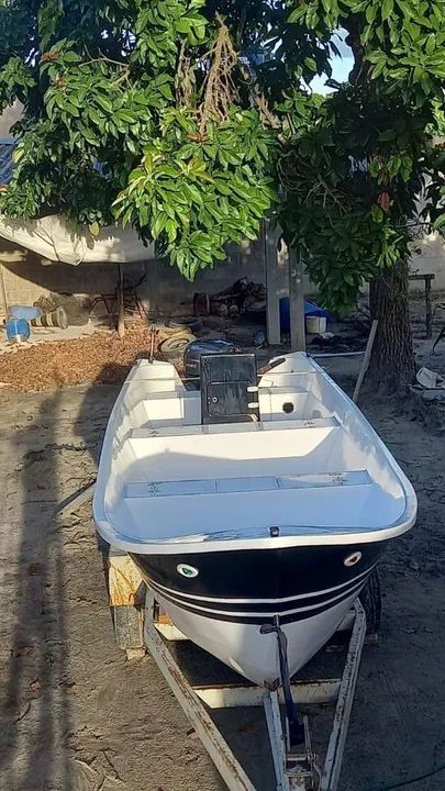 Vendo barco de fibra completo - Foto 6