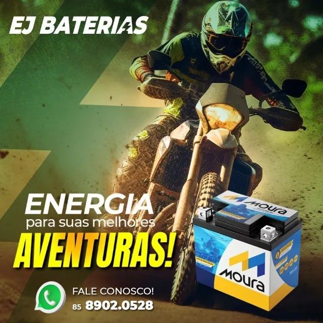 Bateria de moto 7 amperes em Fortaleza com o melhor preço do dia