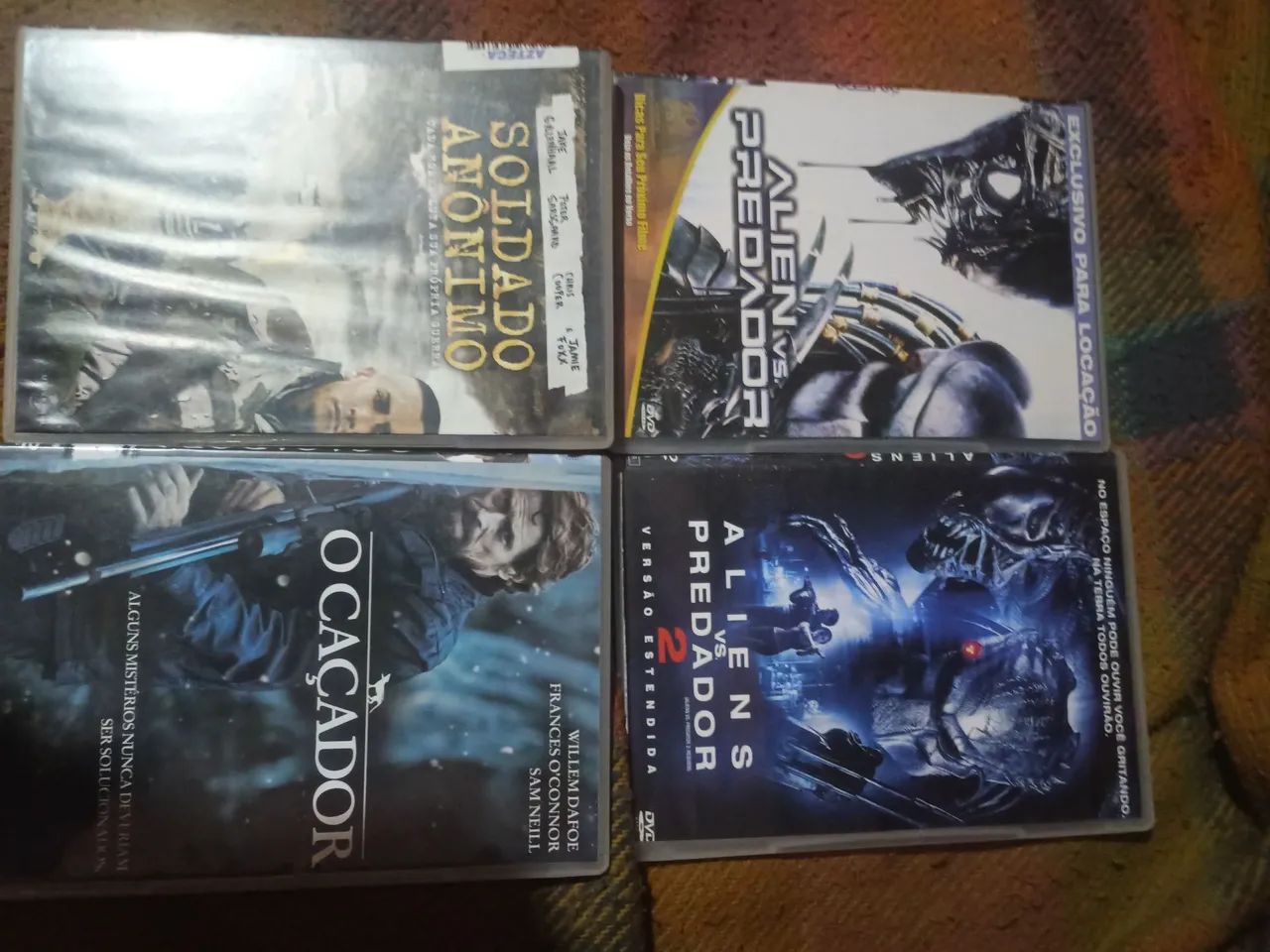 DVDs de filmes - Ação e Sci-Fi